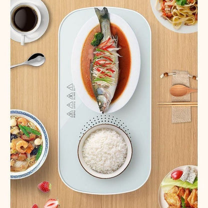 Aquecedor de Alimentos Premium 3 em 1 – Aquece, Descongela e Mantém os Sabores Sempre Quentes