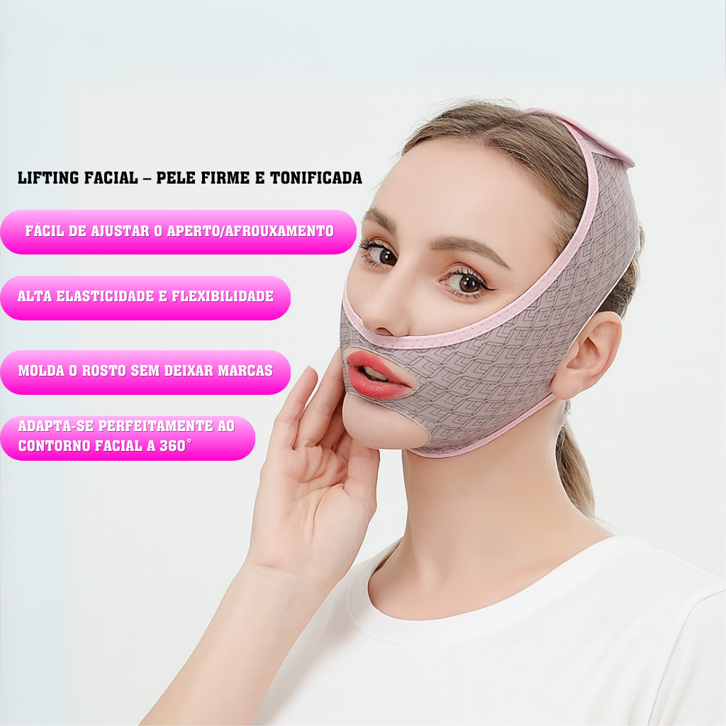 (Super Oferta) Máscara V-Line Para Afinar O Rosto