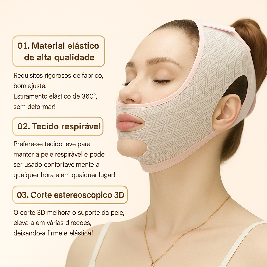 (Super Oferta) Máscara V-Line Para Afinar O Rosto