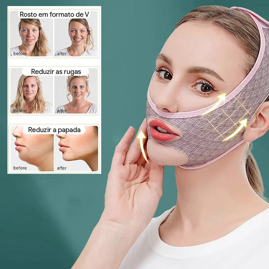 (30% OFF) V-LÍNEA SUBLIME™ - Máscara Reafirmante para Contorno do Rosto